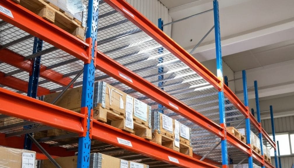 Estantes de malla de Industrias Siwell