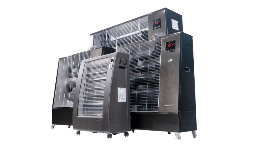 Sistemas de calefacción portátil infrarroja de Industrias Siwell